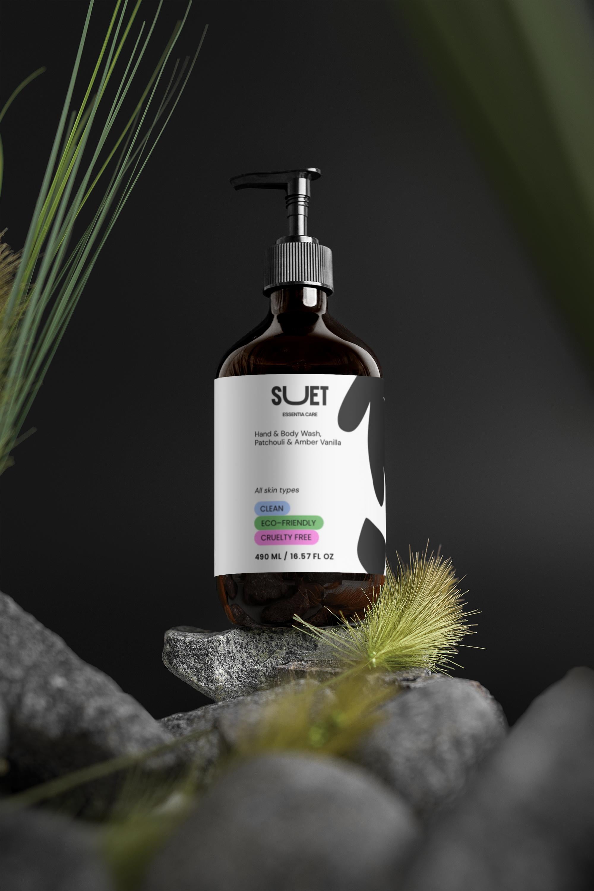 25 Hand & Body Wash, Pachulí y vainilla ambarada