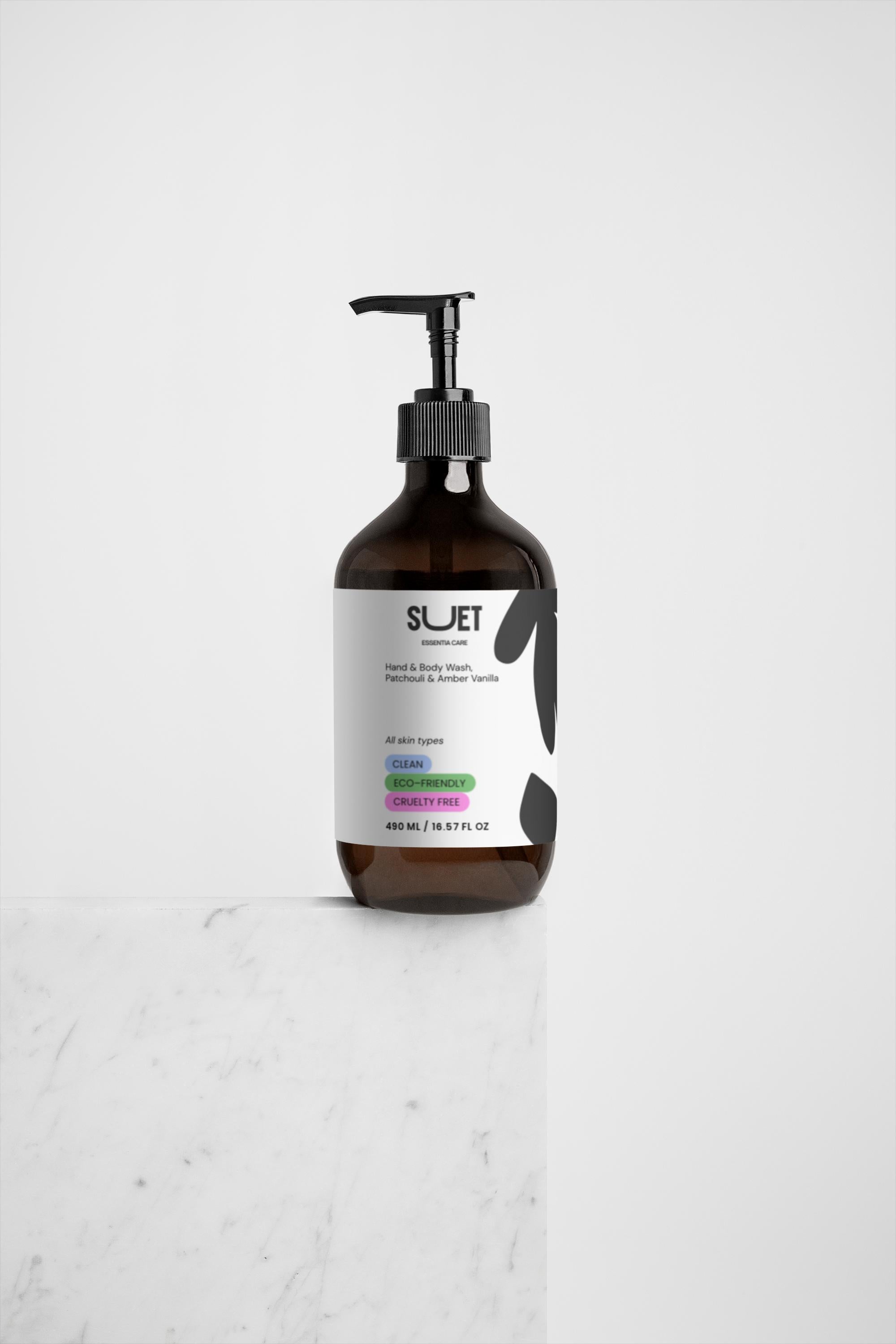 25 Hand & Body Wash, Pachulí y vainilla ambarada