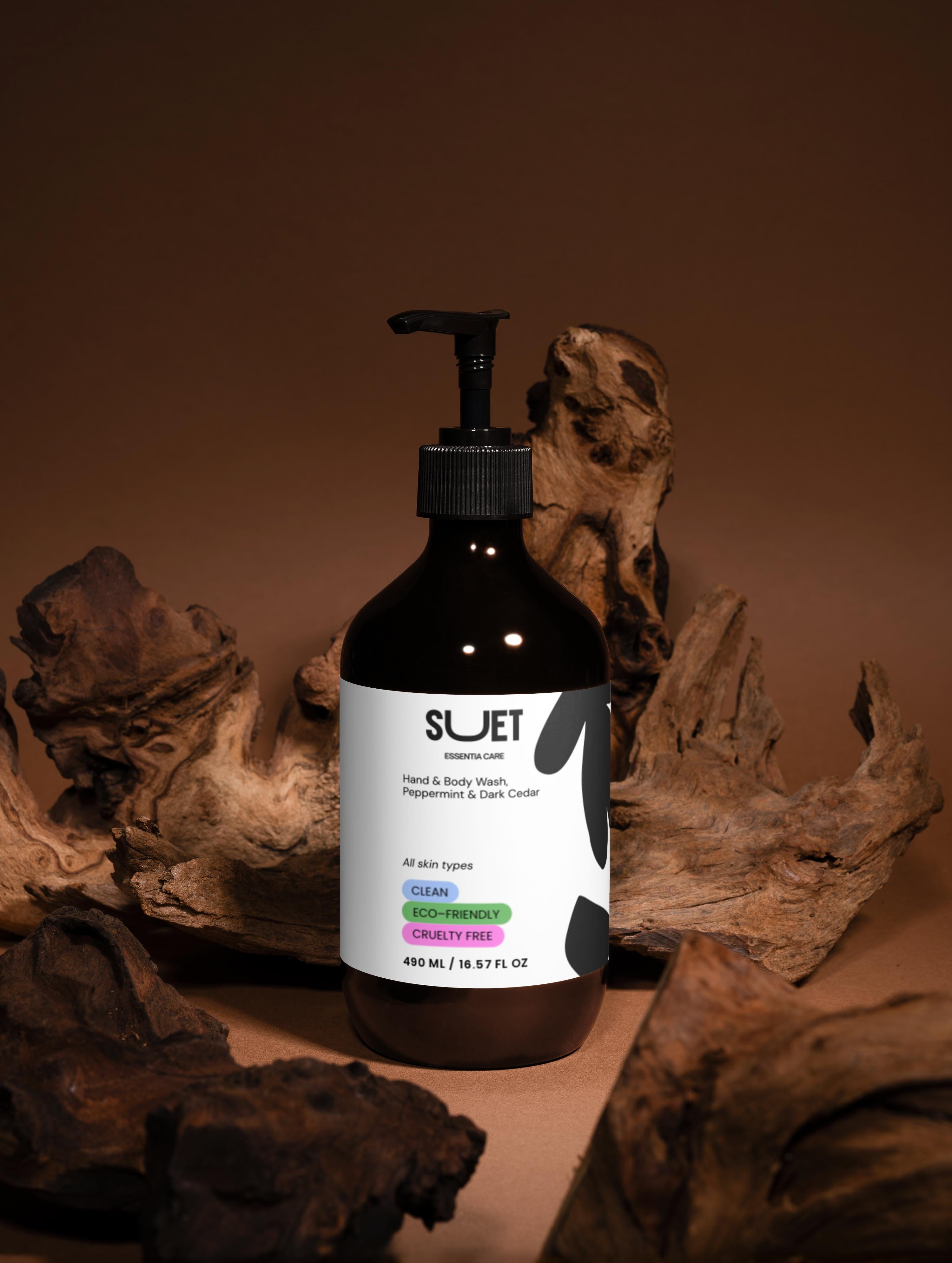 26 Hand & Body Wash, Menta y cedro oscuro