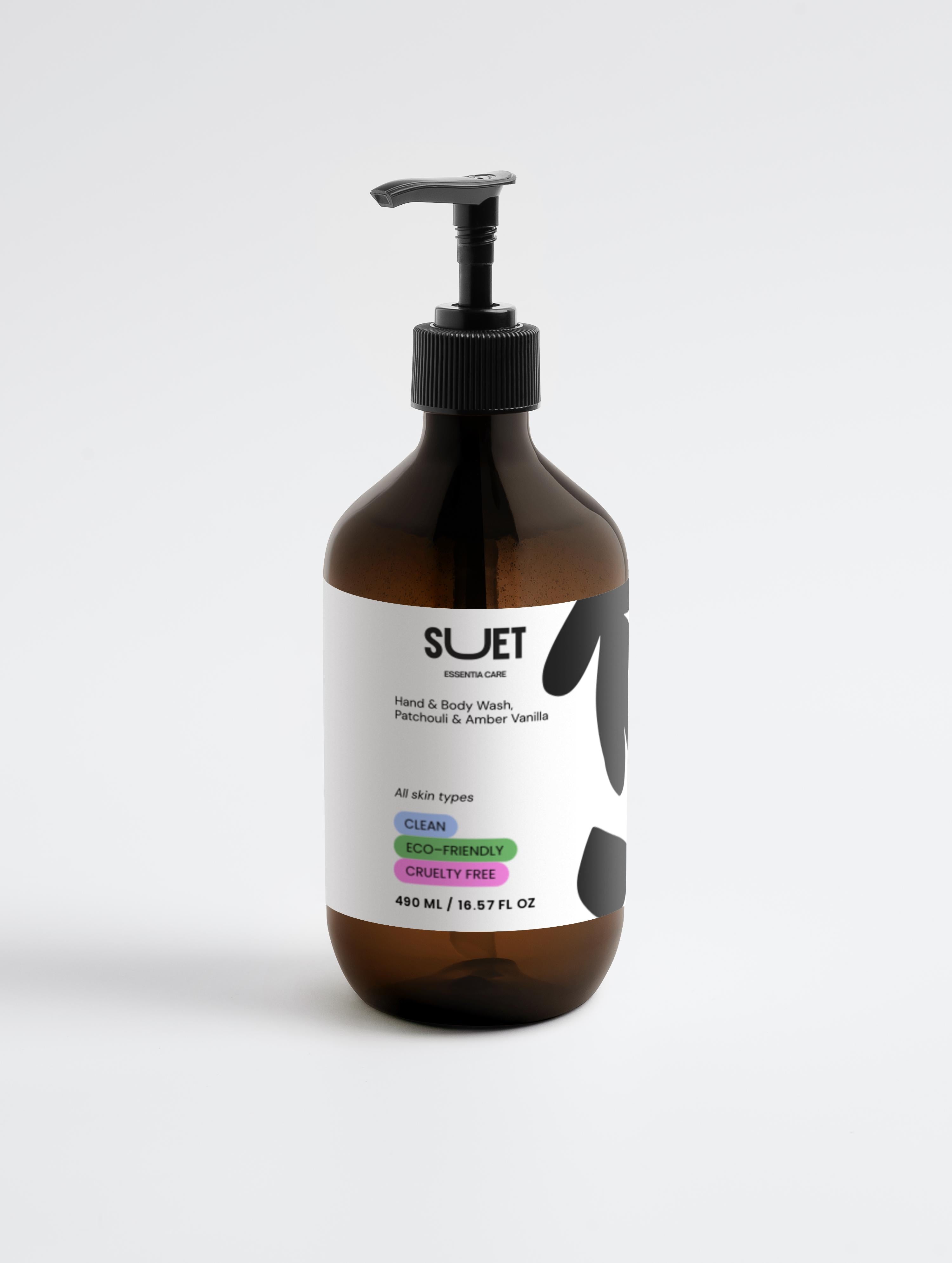 25 Hand & Body Wash, Pachulí y vainilla ambarada