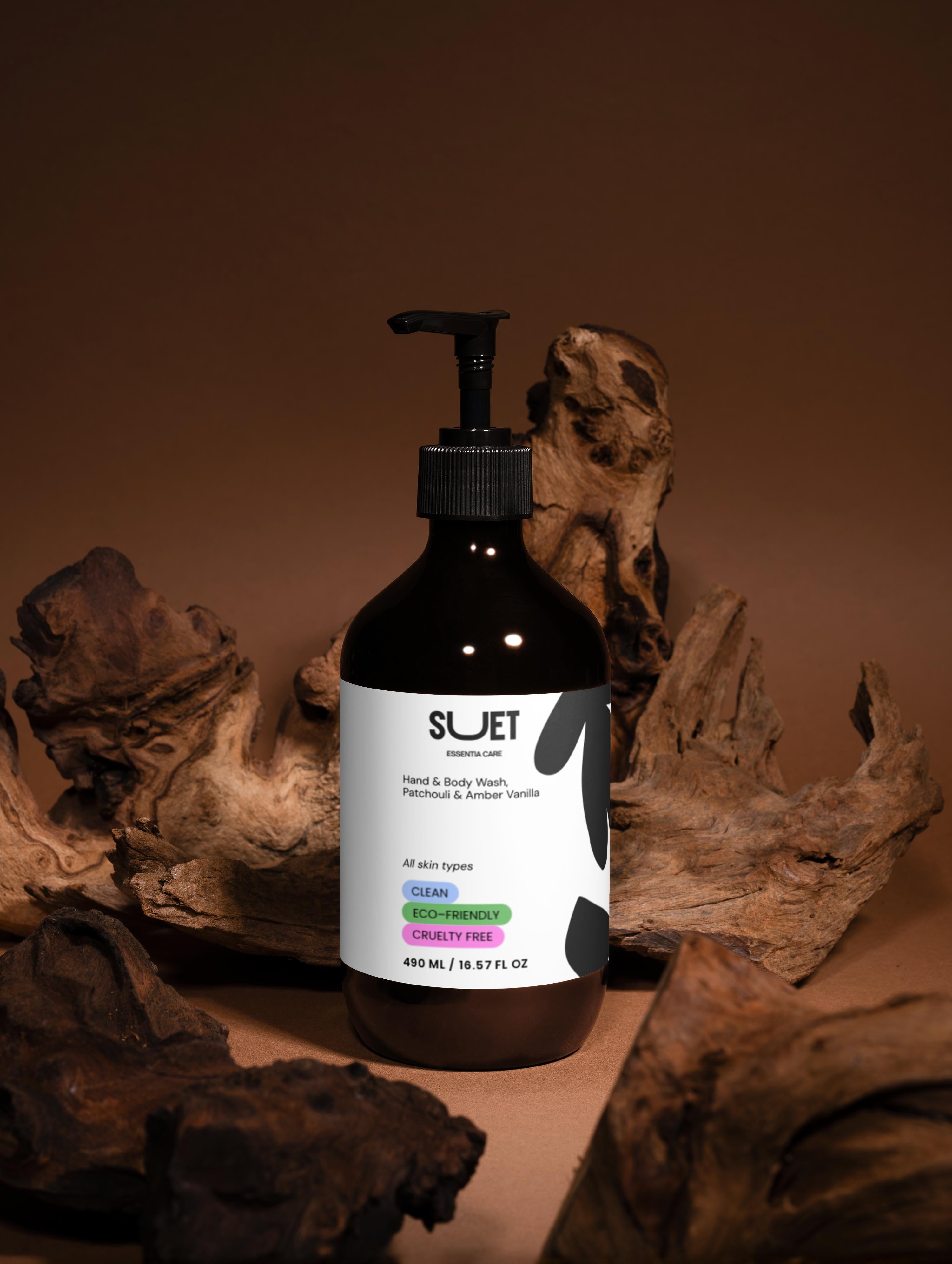 25 Hand & Body Wash, Pachulí y vainilla ambarada